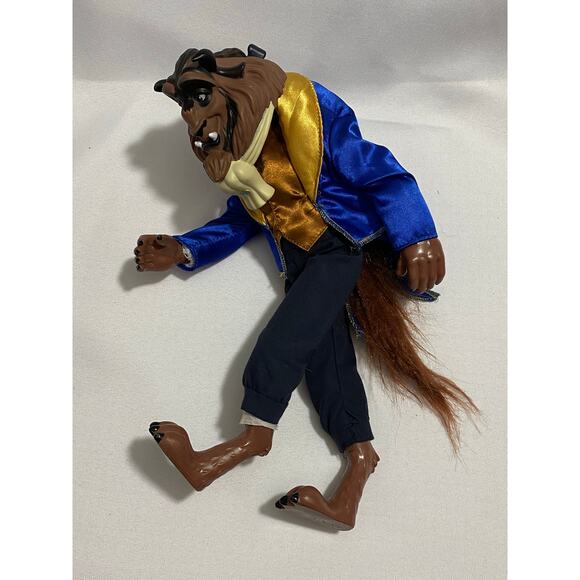 Disney Store BEAUTY and The BEAST - The BEAST DOLL 12" Tall - Rare / HTF - Picture 8 of 10